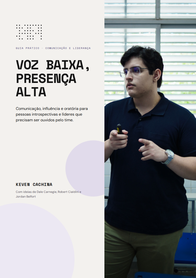 Capa do e-book Voz Baixa, Presença Alta